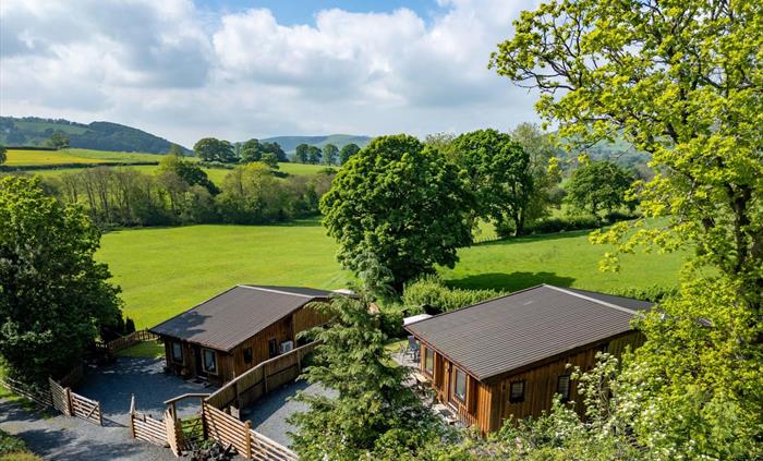 Lon Lodges location on family farm.